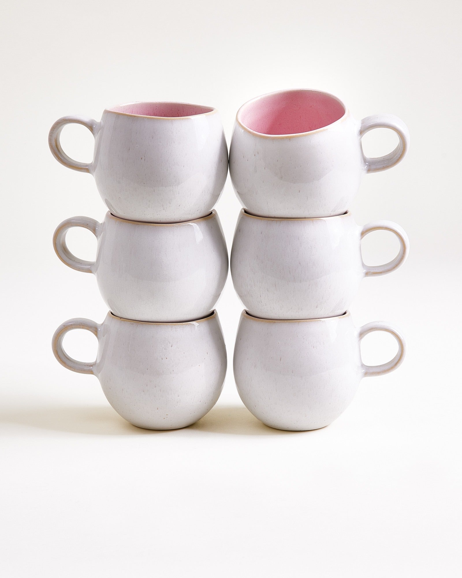 AREIA - SMALL MUG ROSÉ SET OF 6