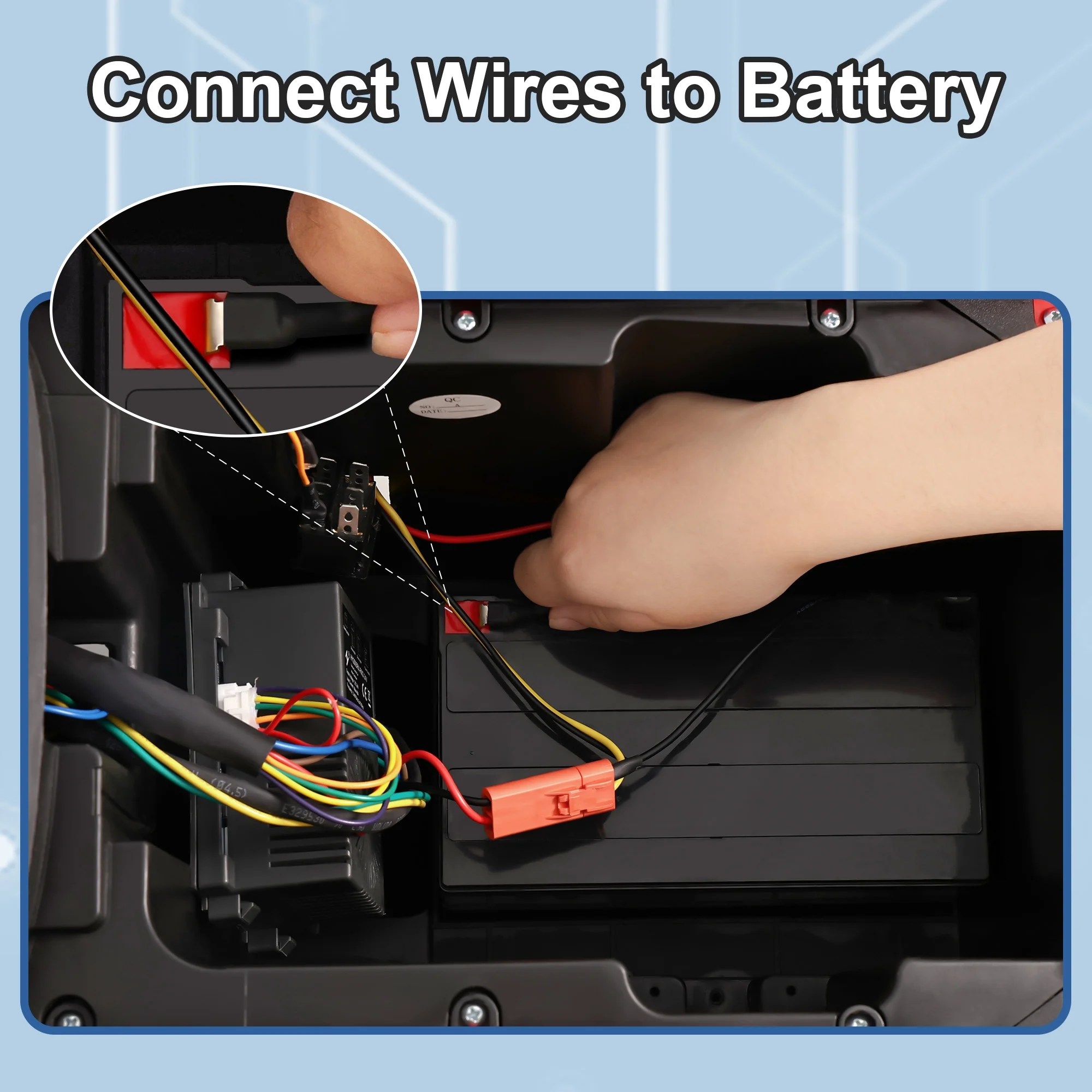 24V 7Ah Rechargeable Sealed Lead Acid Battery Suitable for Most Kids Ride on Car Battery Accessories - Image 4
