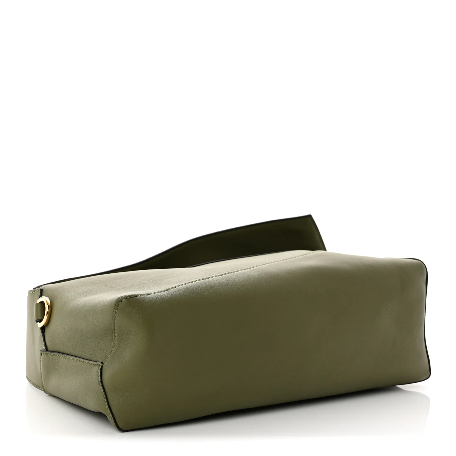 Calfskin Puzzle Hobo Avocado