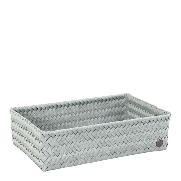 Fit stor oppbevaringskurv 36x24x10 cm eucalyptus