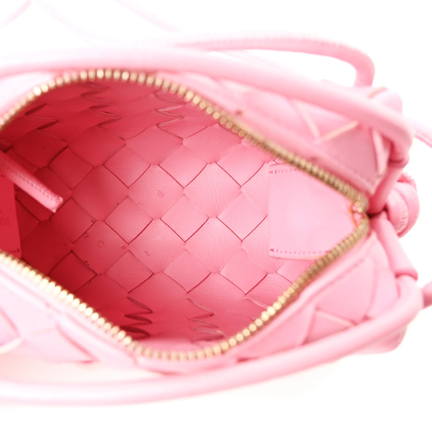 Nappa Intrecciato Candy Loop Camera Bag Ribbon