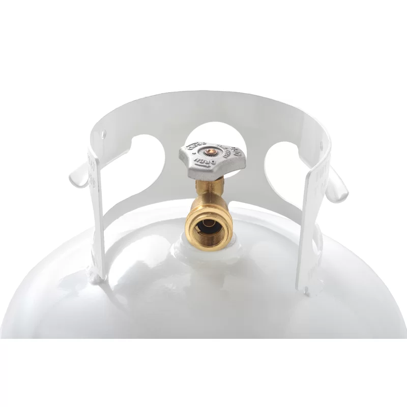 Bouteille de propane vide Flame King YSN401 de 18 kg (40 lb) avec soupape de protection contre le surremplissage