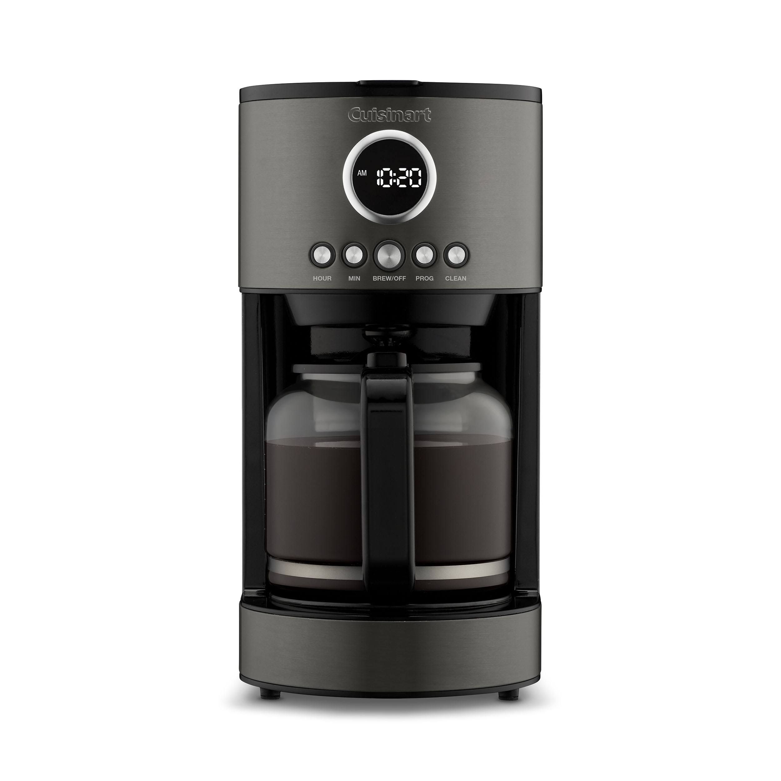 Cuisinart 12 Cup Black Stainless Coffeemaker