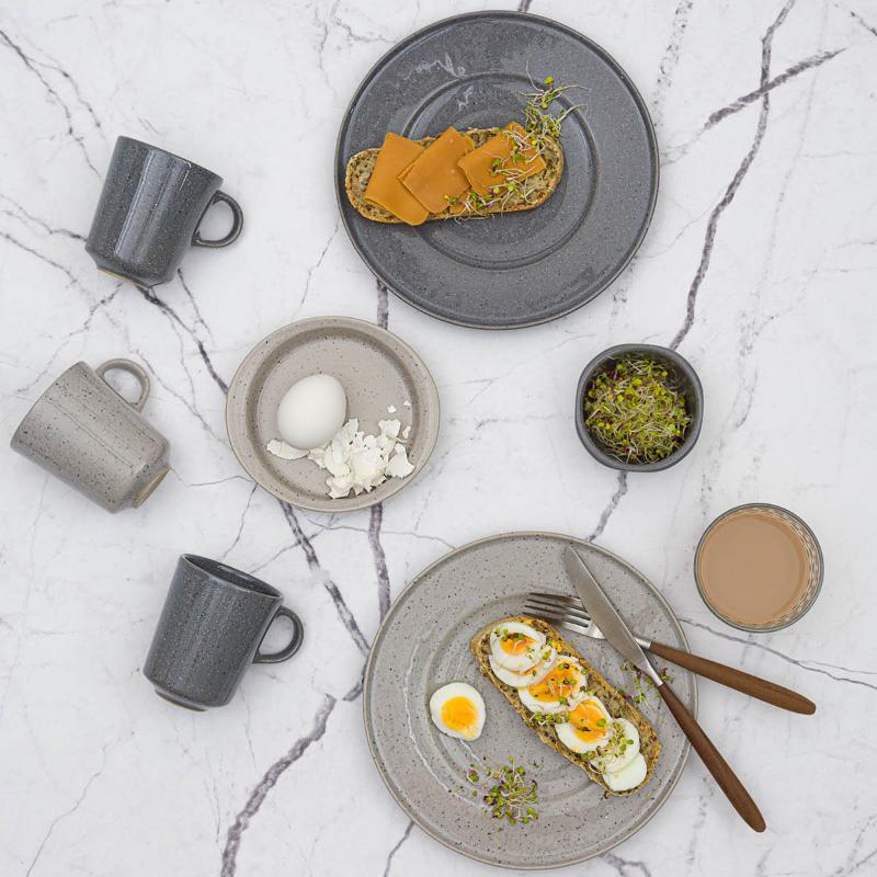 Granite krus 25 cl grå