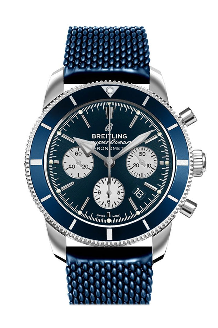 [Super Clone]Breitling Superocean Heritage B01 Blue Rubber AB0162161 C1S1