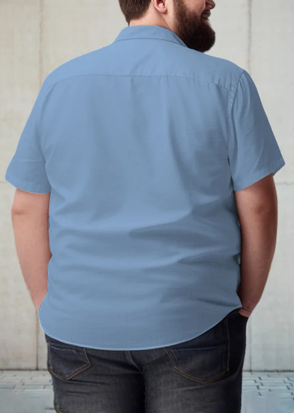 Chemise hawaïenne décontractée à manches courtes pour homme, grandes tailles, idéale pour les vacances (réf. 001)