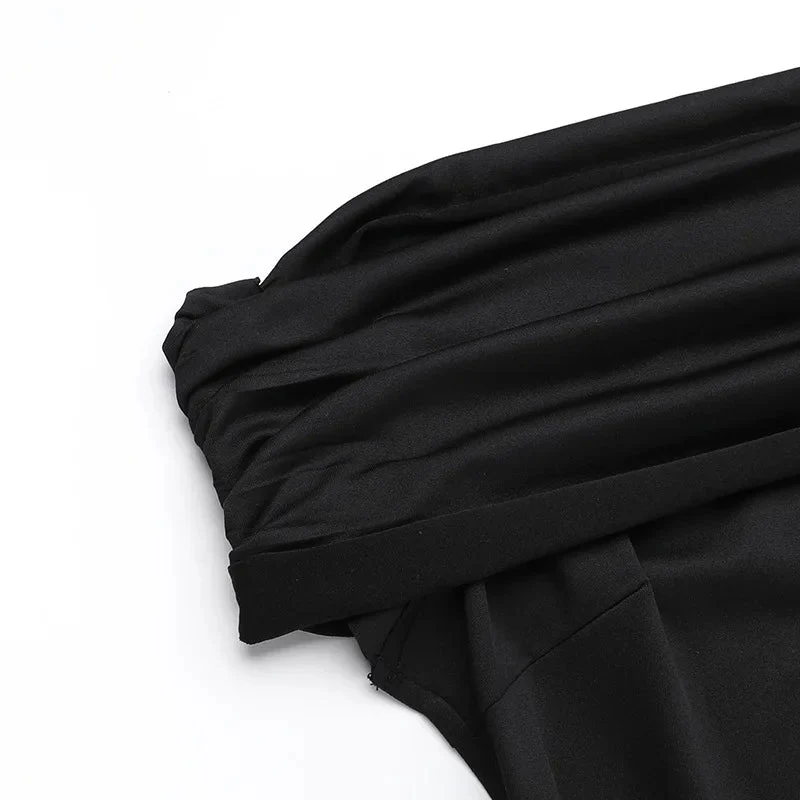 Robe maxi dos nu sans bretelles pour femmes