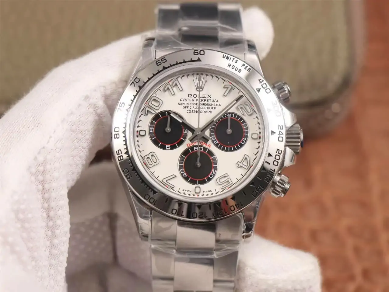 Rolex Daytona Cosmograph 116509 JH Factory Stainless Steel Strap