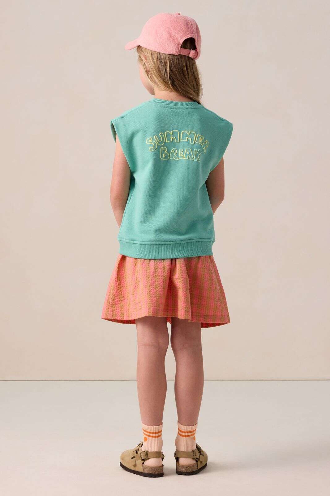 Groene mouwloze sweater