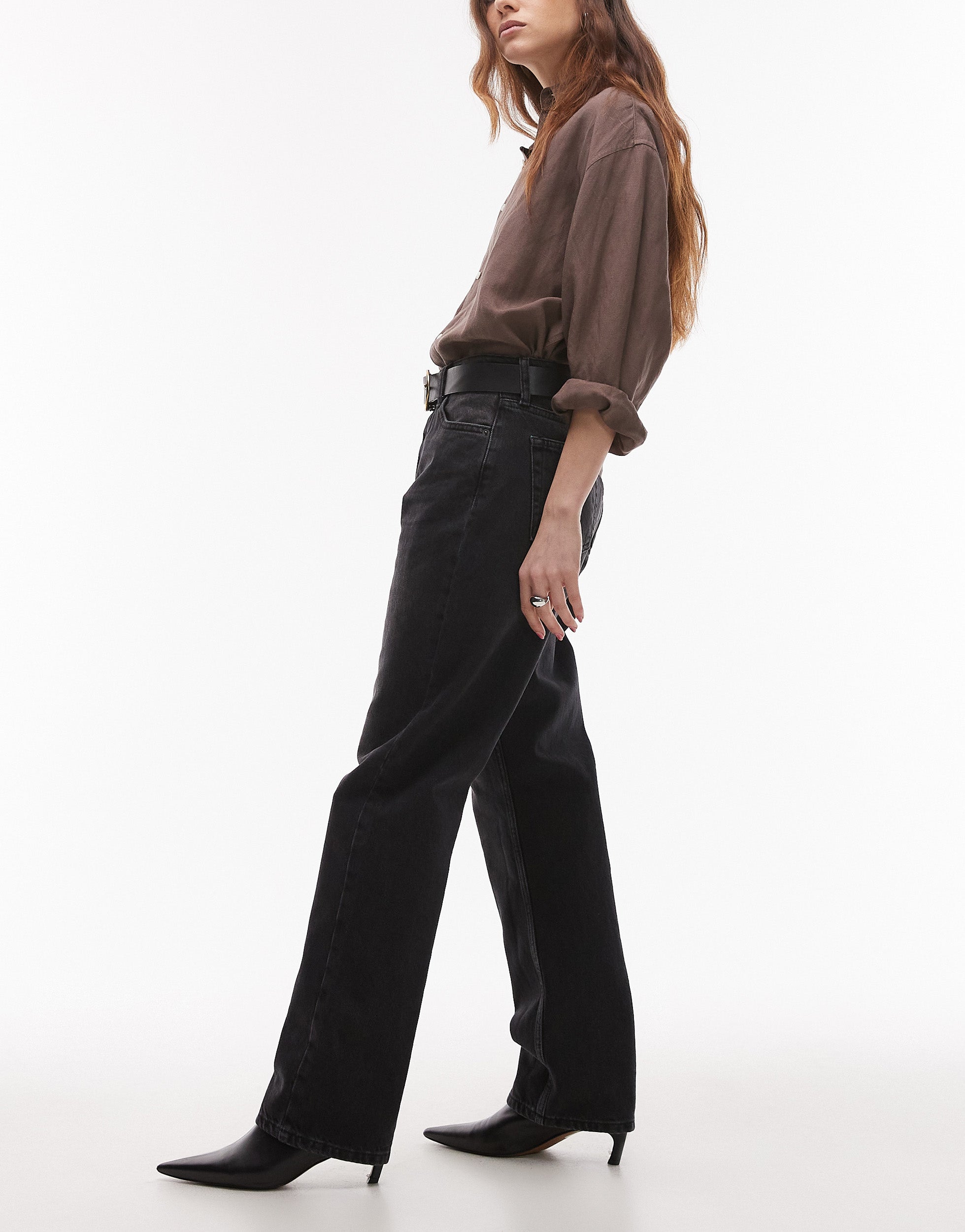 VERO MODA® TOPSHOP High waist Straight Fit Jeans