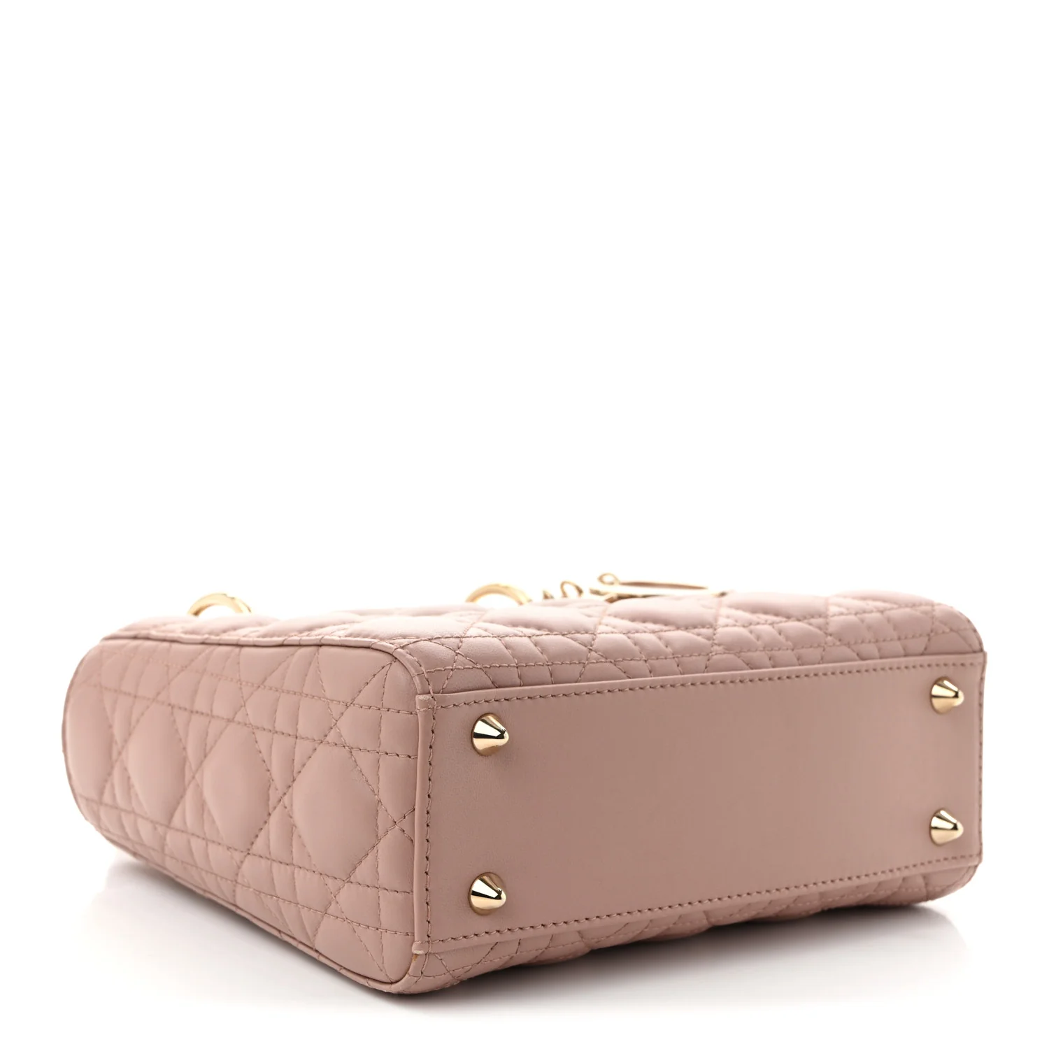 Lambskin Cannage Small Lucky Badges My Lady Dior Fard