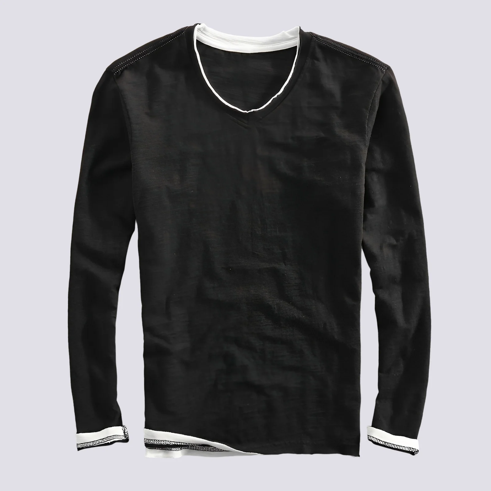 Jack - Chemise élégante à manches longues et usée