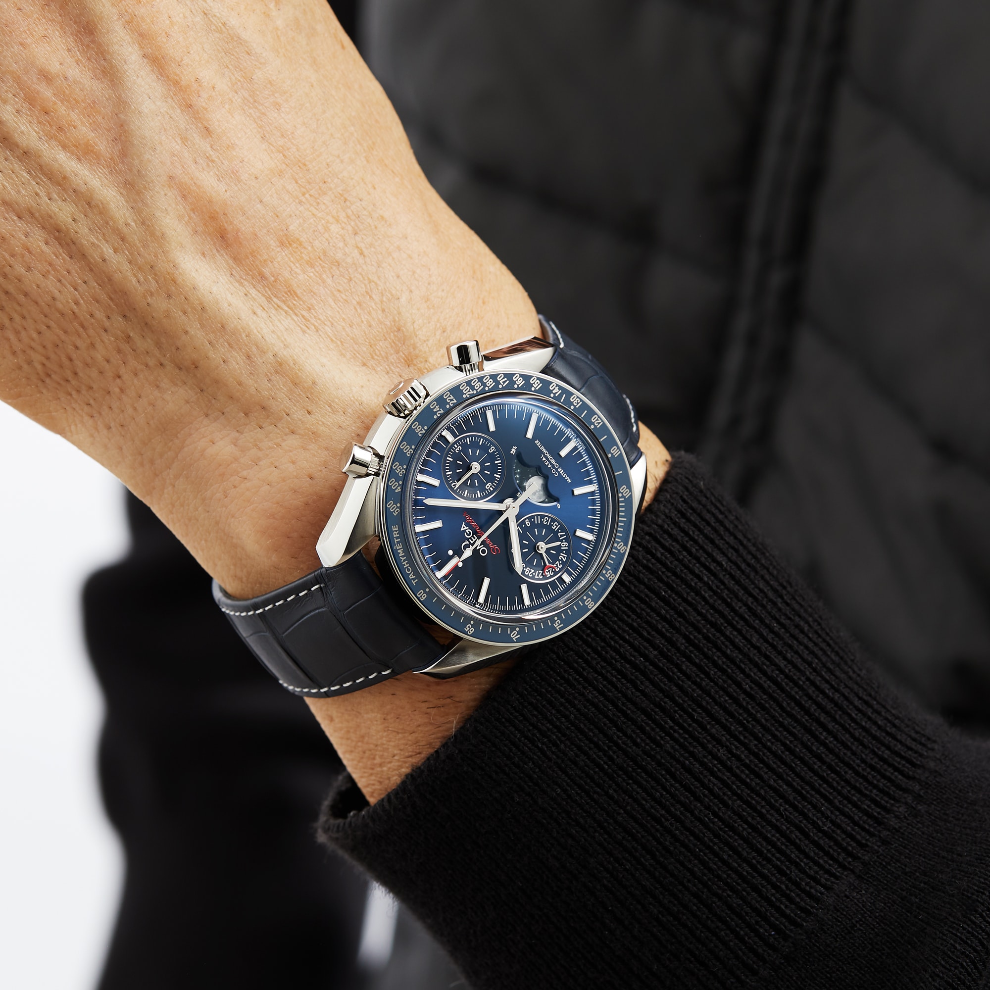 Omega Speedmaster Moonphase Co-Axial Master Chronometer Chronograph Mens Watch-P17331295