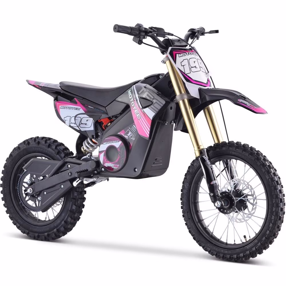 48v Pro Electric Dirt Bike 1800w Lithium Green(Green) - Image 5