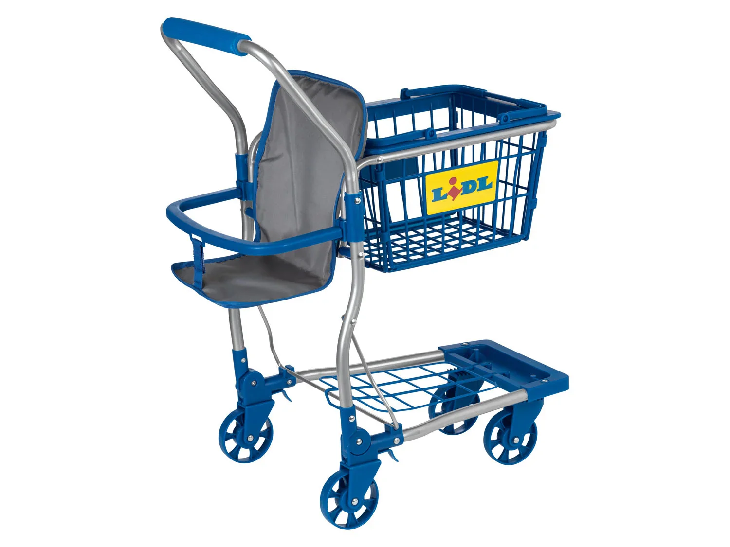 Playtive Caddie, avec panier et assise de poupe