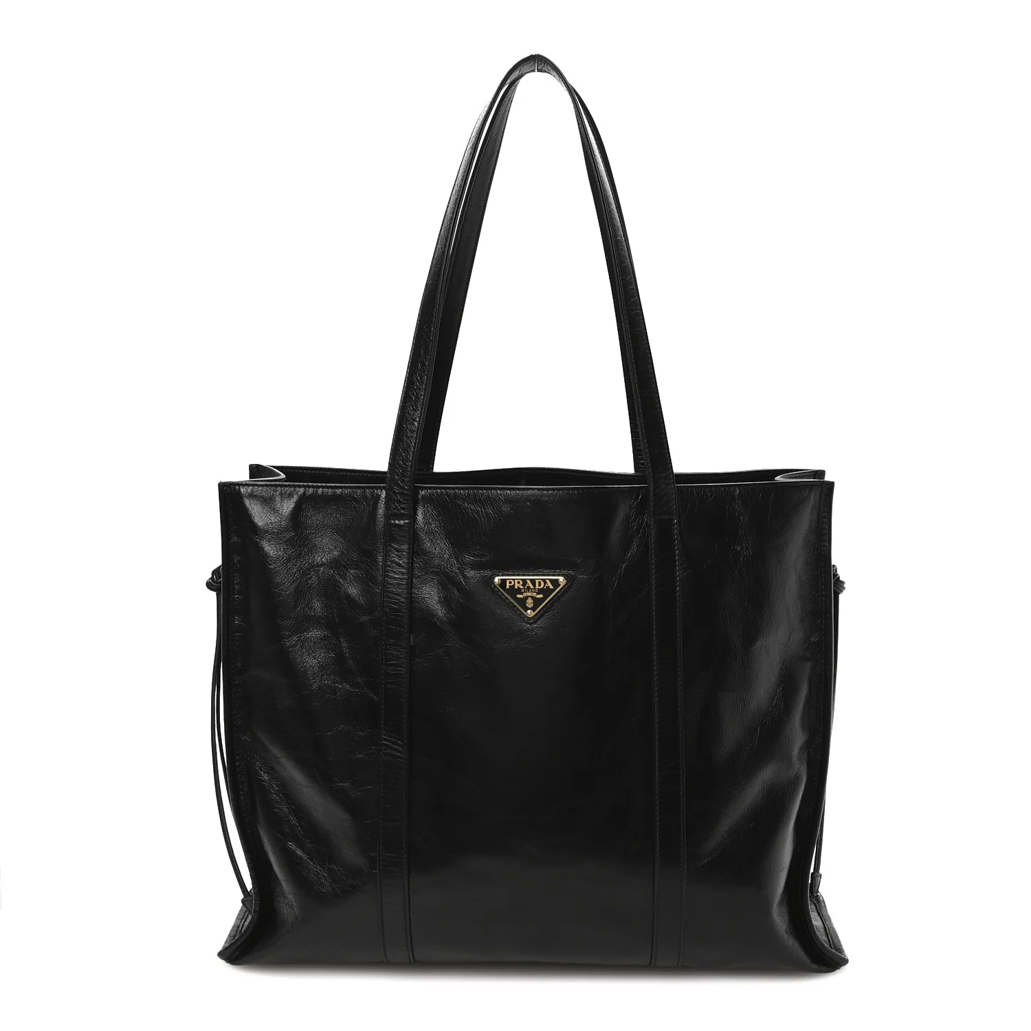 Soft Lux Large Shopping Tote Black