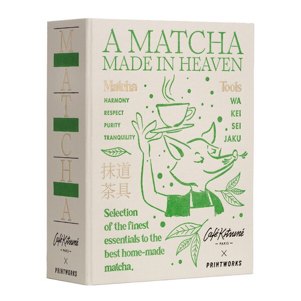Matcha sett Cafe Kitsuné x Printworks