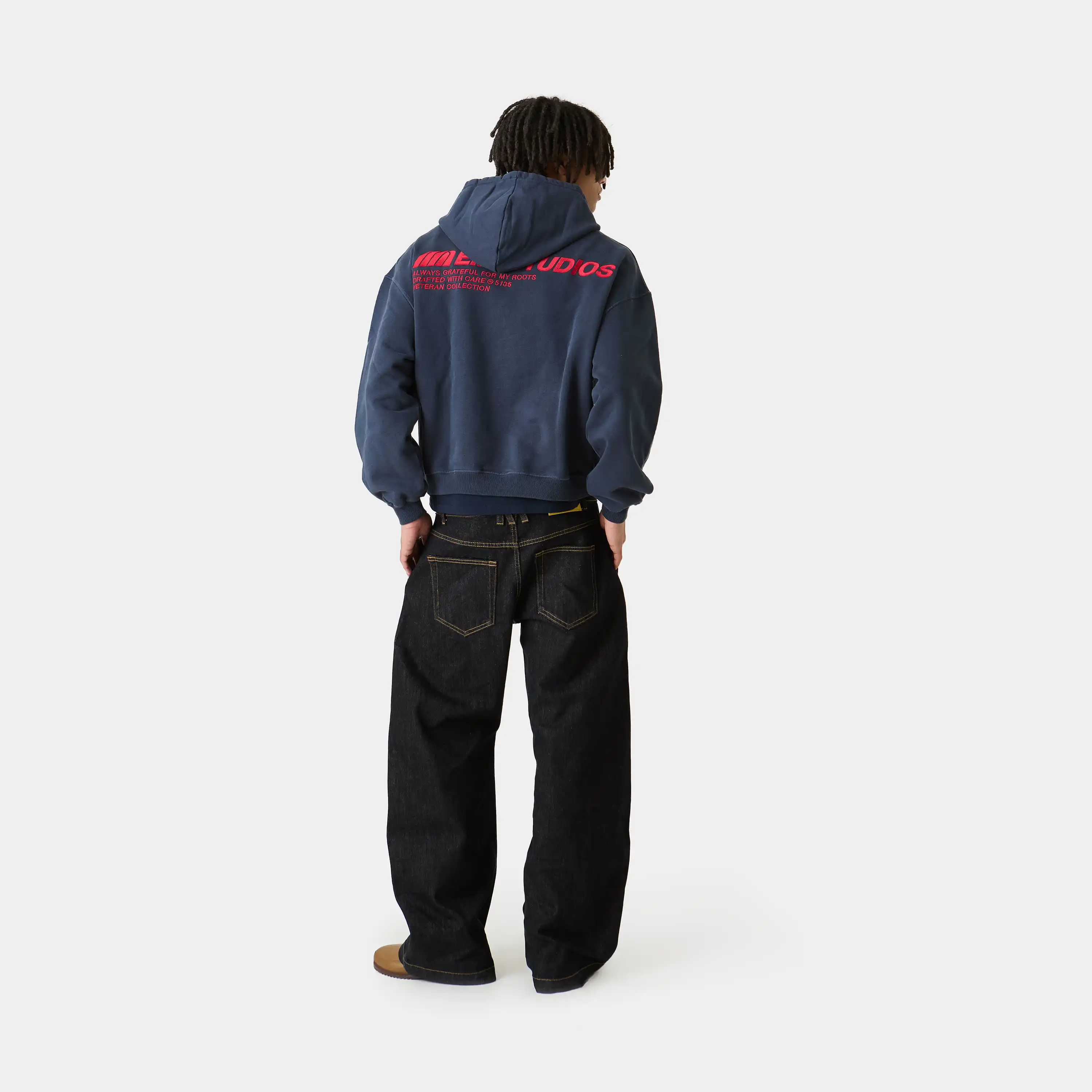 Roots Navy Oversized Hoodie