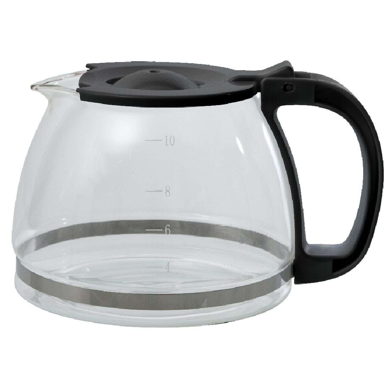 Cafetière électrique Homday noire 1,25 L