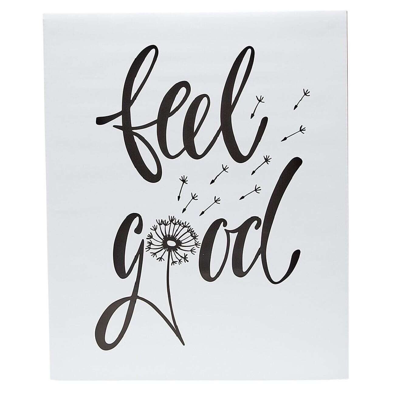 Affiche déco message 3 modèles