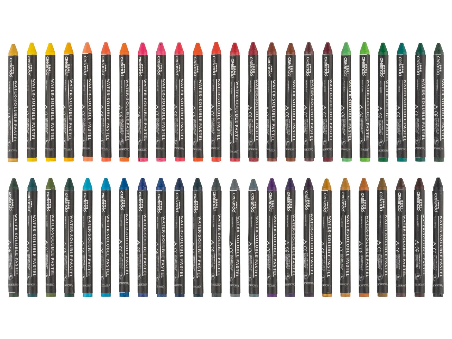 crelando Aquarell pastels de cire, 48 pices