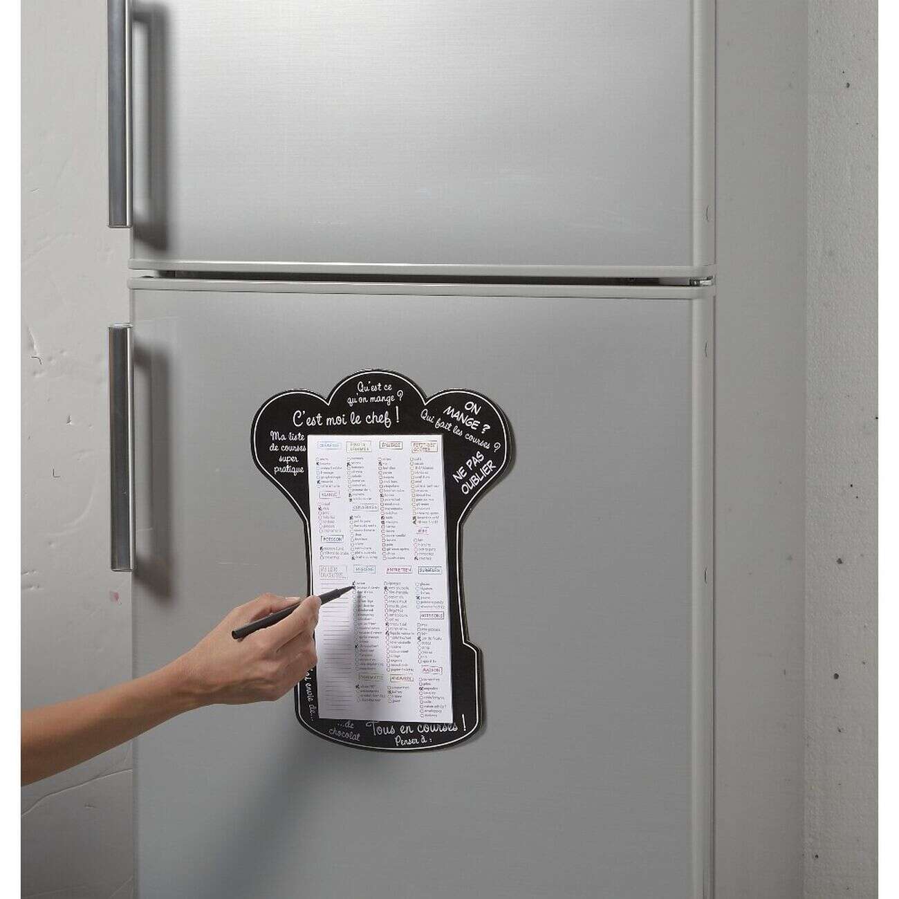 Mémo aimanté plusieurs designs