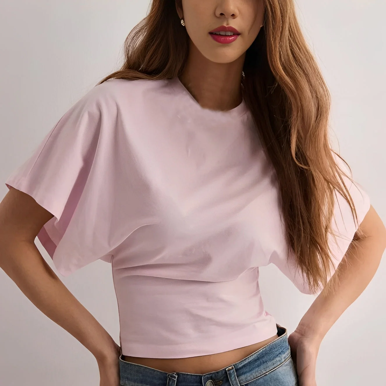 Maggy - T-shirt Élégant à Manches Amples