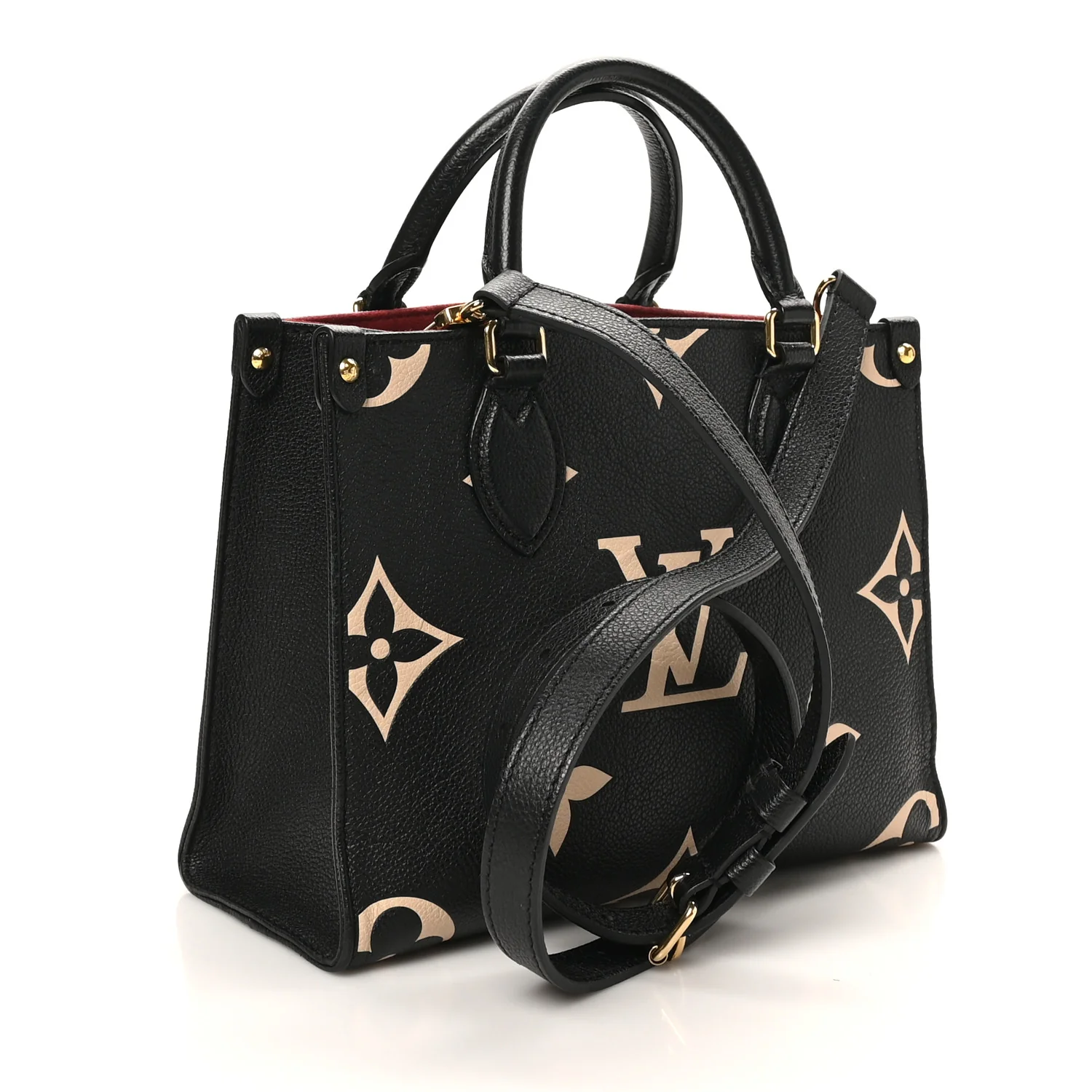 Empreinte Monogram Giant Onthego PM Black Beige