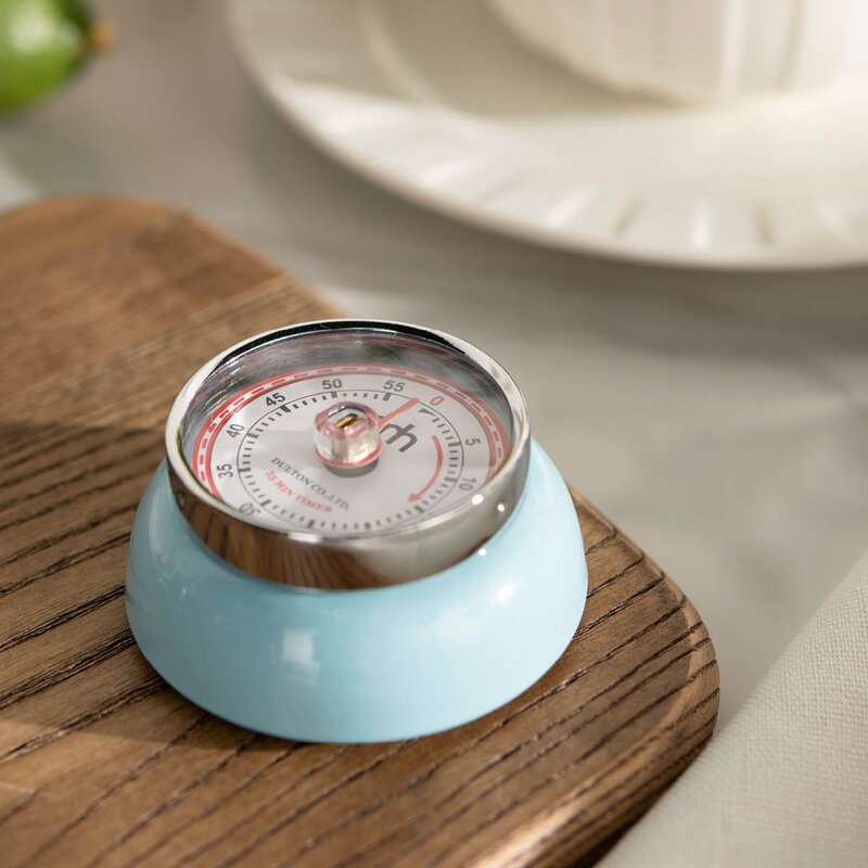 Dulton timer Ø7 cm lys blå