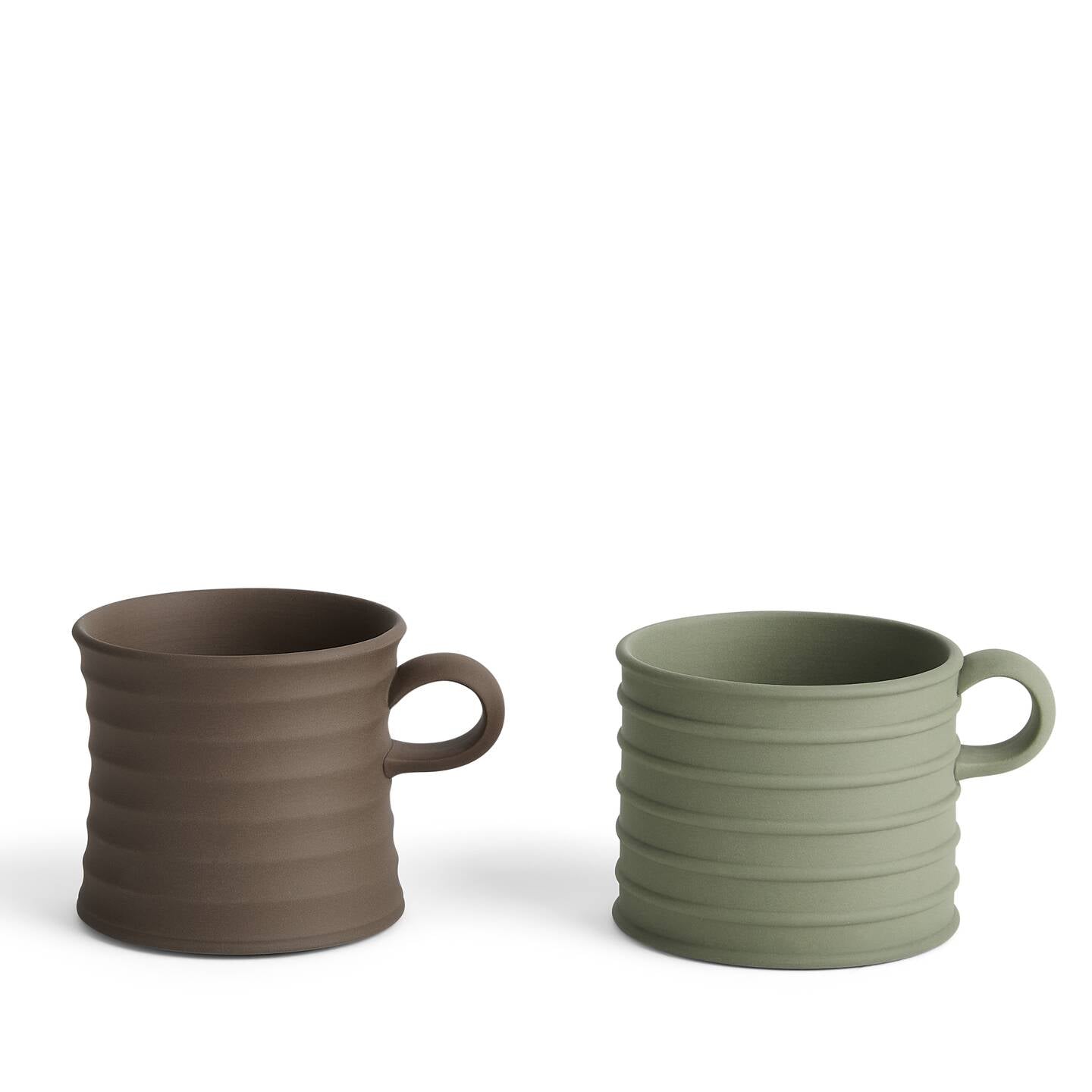 JW Anderson Mug Pair Marsh Green / Sage Green