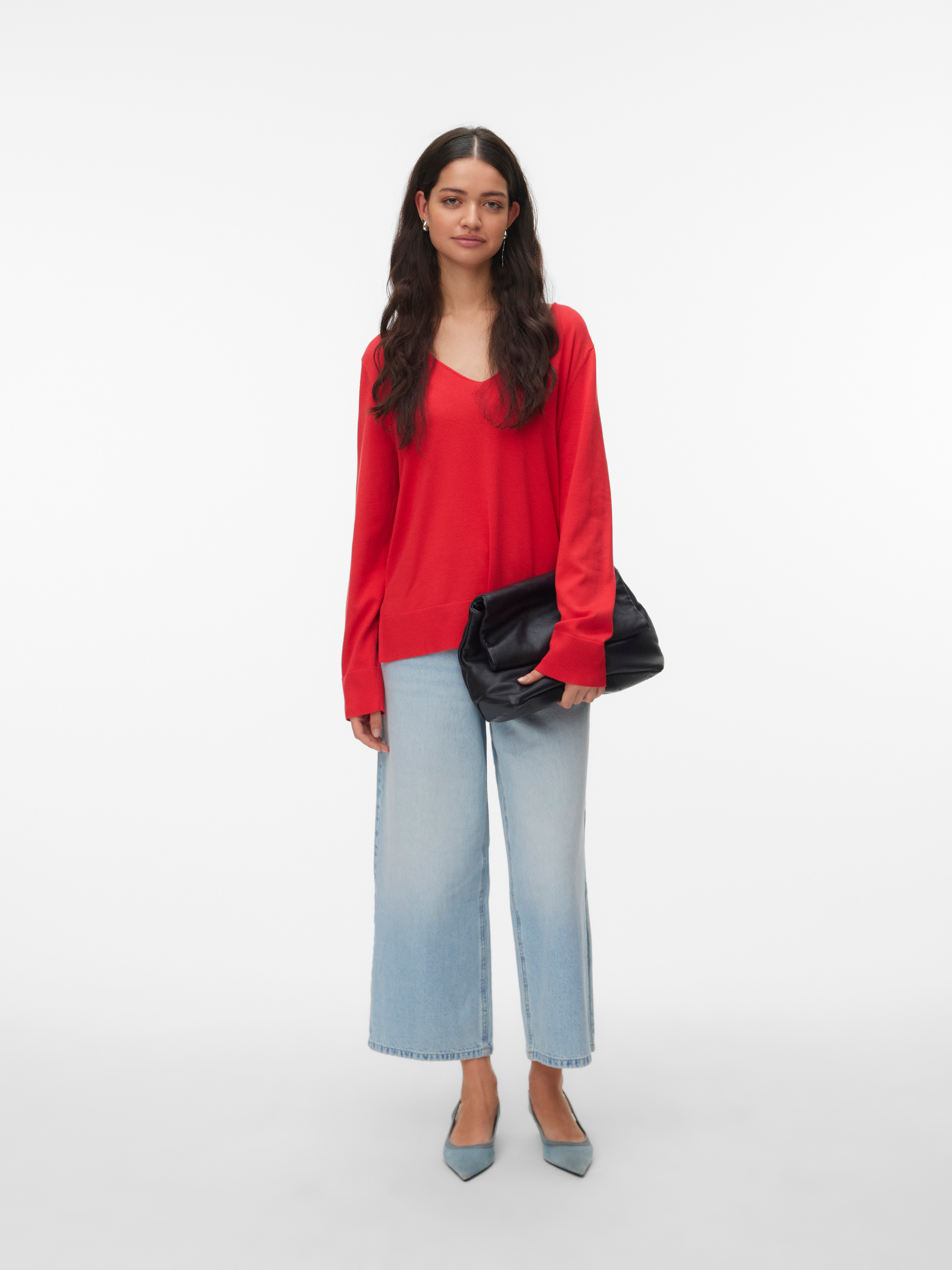 VERO MODA® VMSILJE Knitted pullover