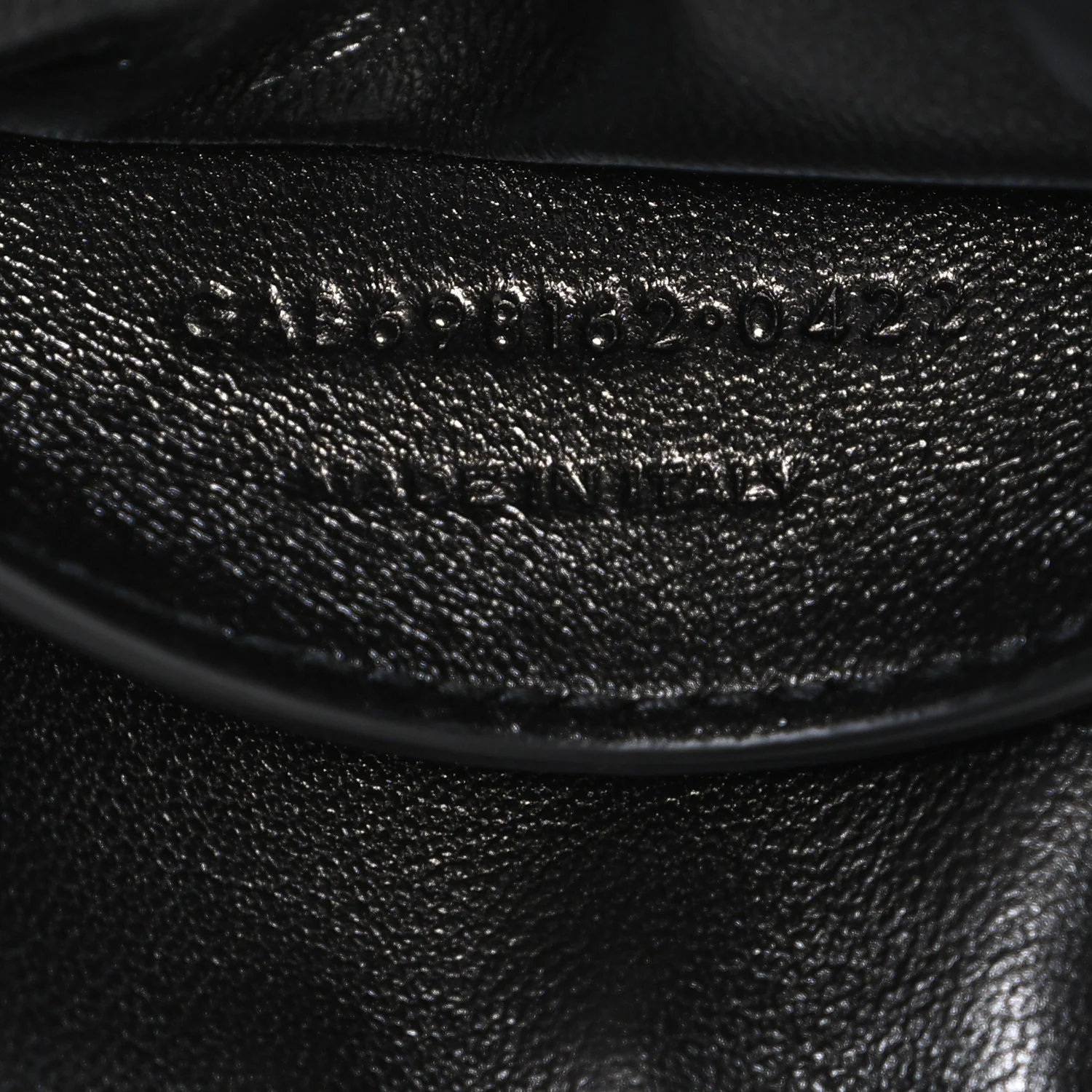Jersey Wool Patchwork Monogram Mini Jamie Baguette Black