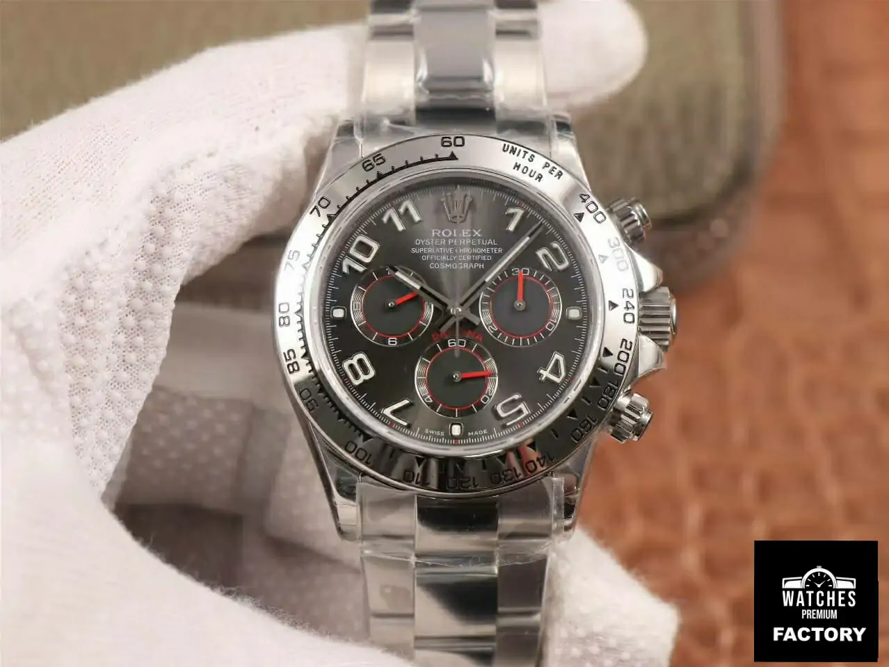Rolex Daytona Cosmograph 116509 JH Factory Stainless Steel Strap