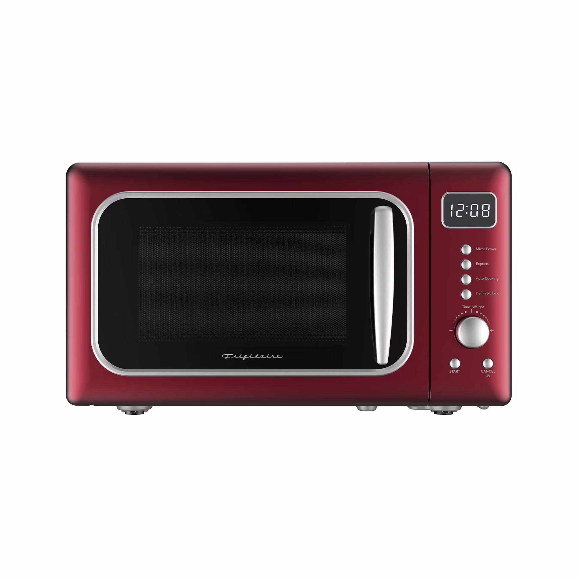 0.7 Cu. Ft. Retro Countertop Microwave Oven, Black and Gold(Black) - Image 5