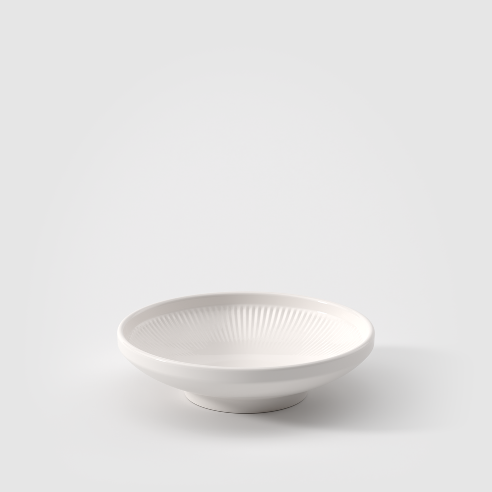 Afina Appetizer/ Dessert Bowl - White, 2.8 oz, Premium Porcelain