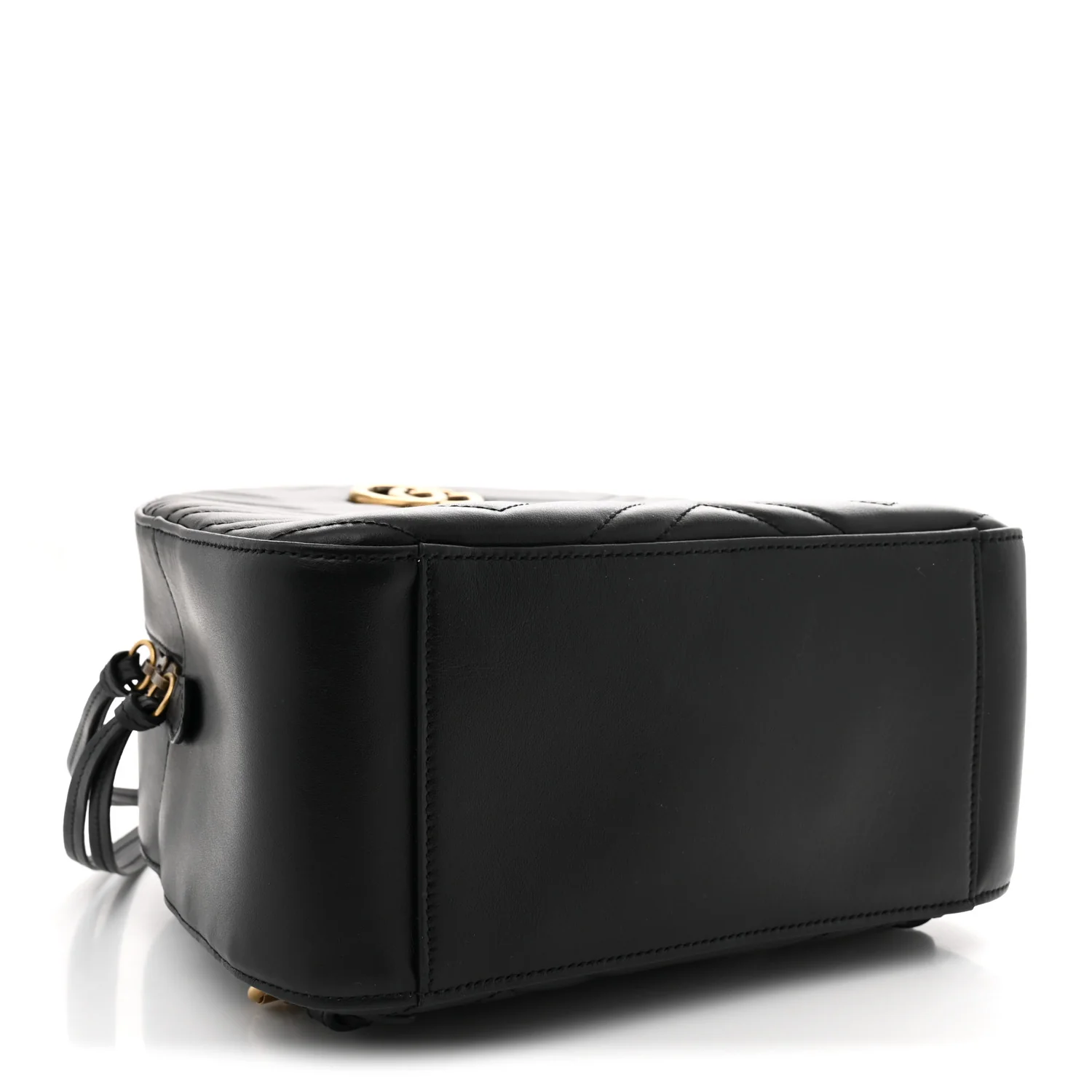 Calfskin Matelasse GG Marmont Dome Backpack Black