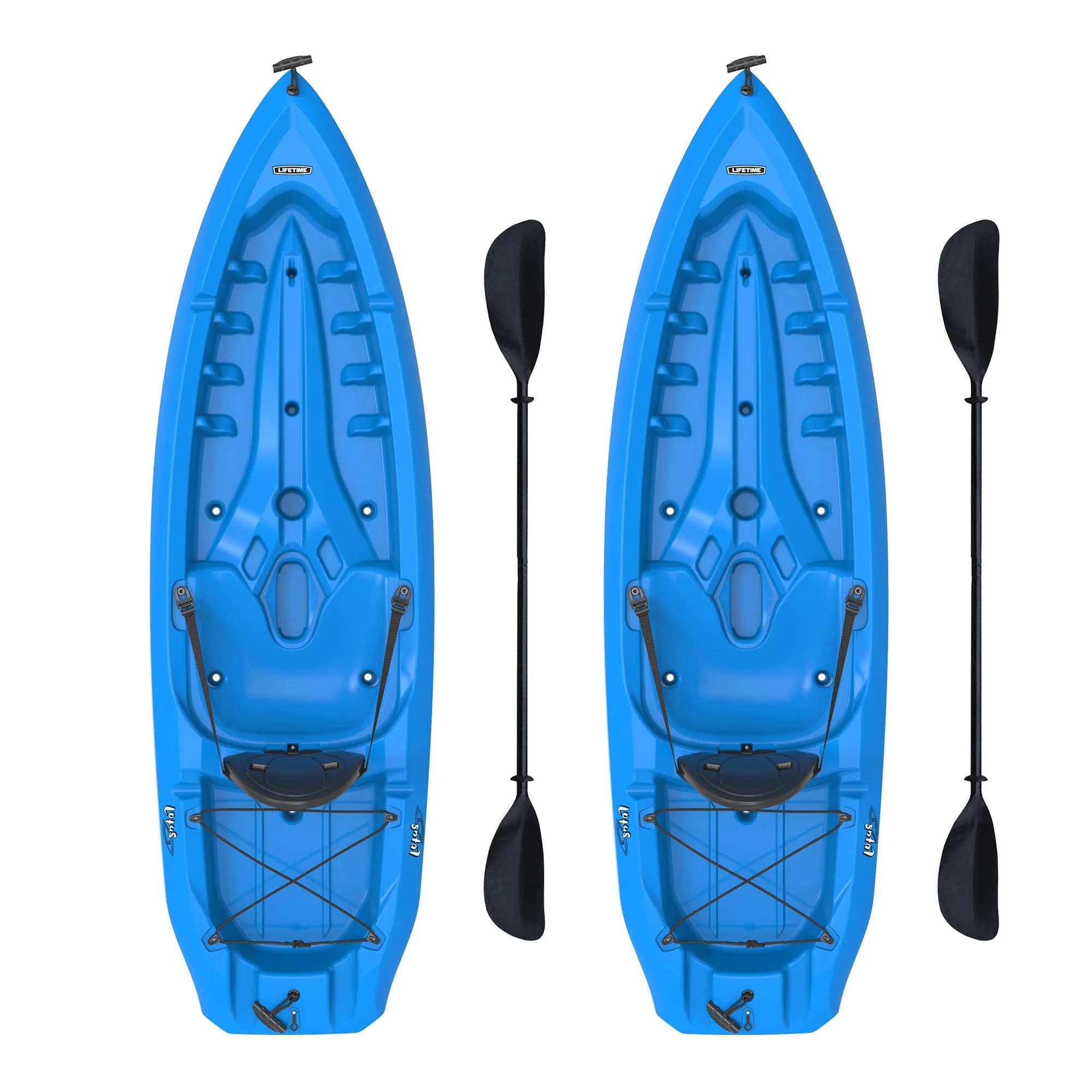 Lifetime Lotus 8 Ft Sit - on - Top Kayak, Blue (90112)