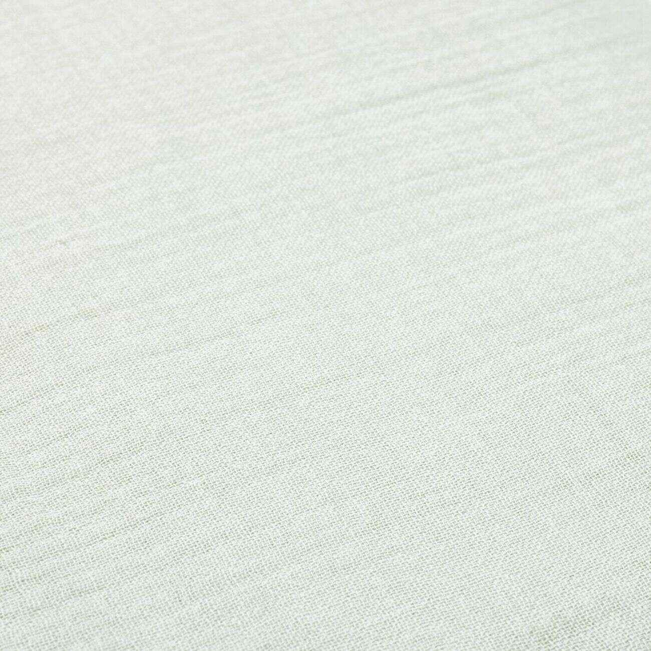 Parure de lit 220x240cm 2 personnes gaze de coton vert sauge 3 pièces