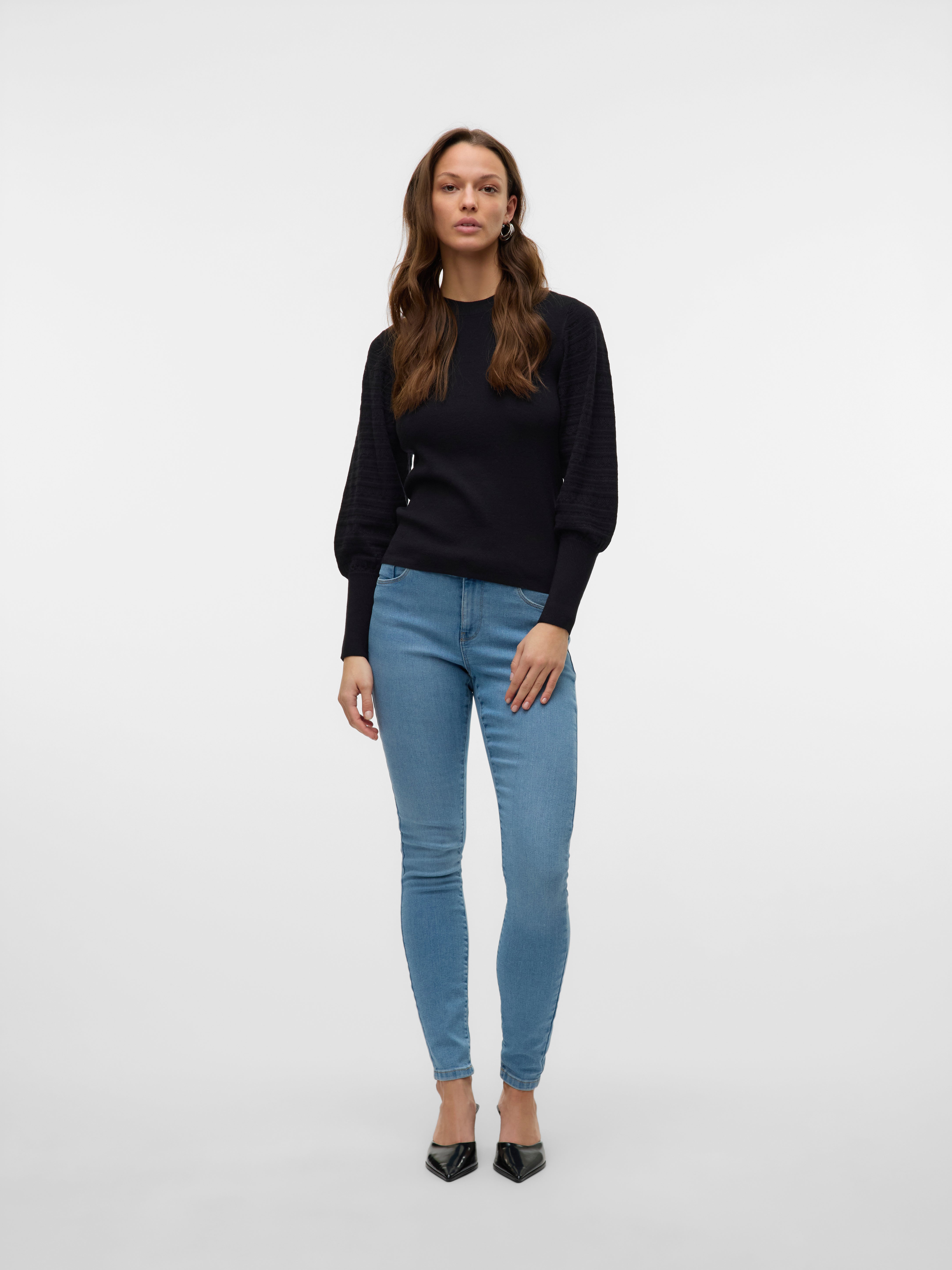 VERO MODA® VMHOLLYPOINTELLE Knitted pullover