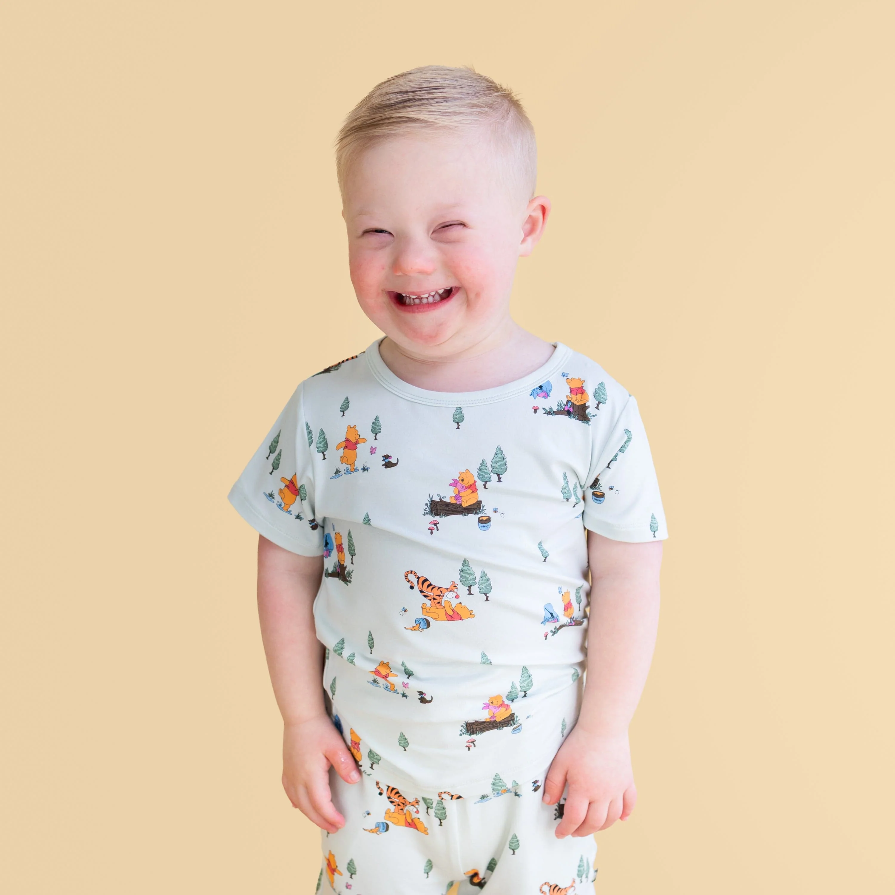 Toddler Basic Tee in Winnie the Pooh Hundred Acre Wood