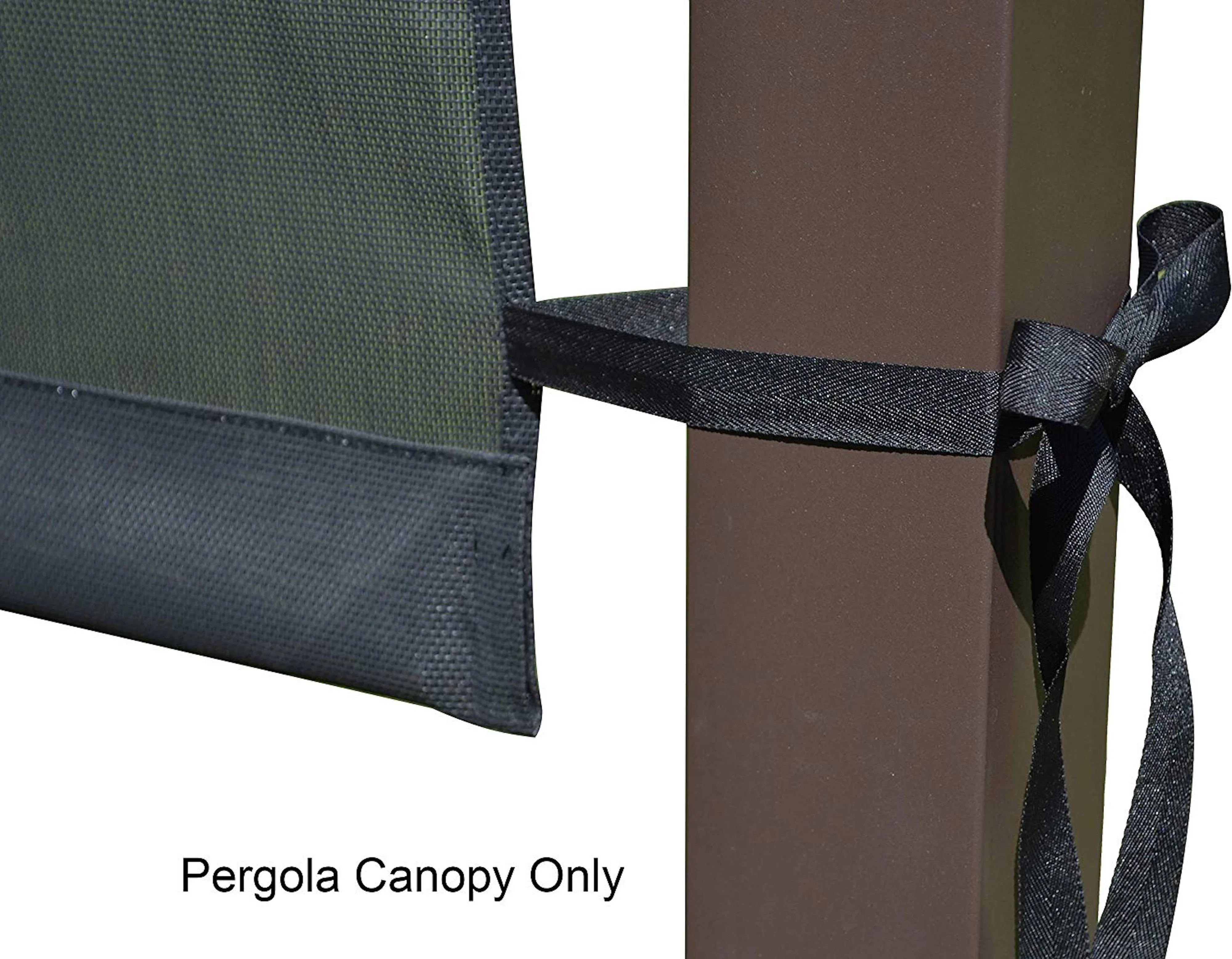 APEX GARDEN Replacement Sling Canopy for 10-ft x 10-ft Pergola (Dimension: 193L x 106W)