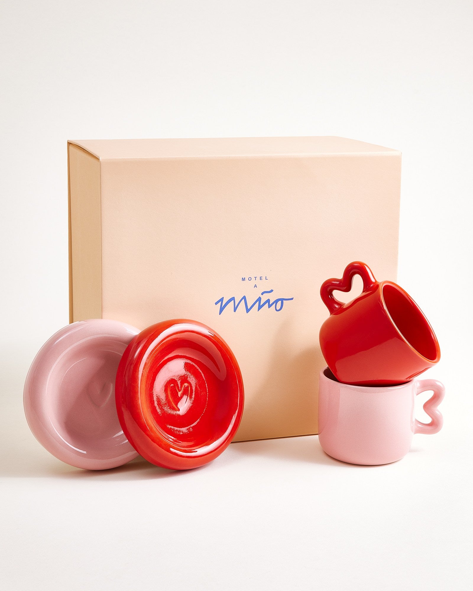 SEIA - GIFT SET PINK RED 5 PIECES