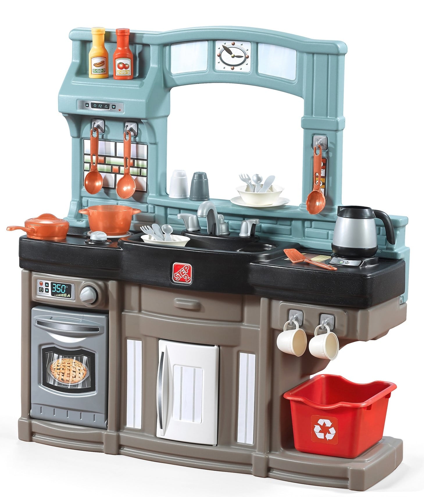 Pretend Play Kids Best Chef's Toy Cooking Kitchen Set with Accessories