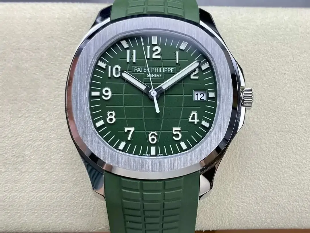 Patek Philippe Aquanaut 5168G-010 3K Factory V2 Version Green Strap