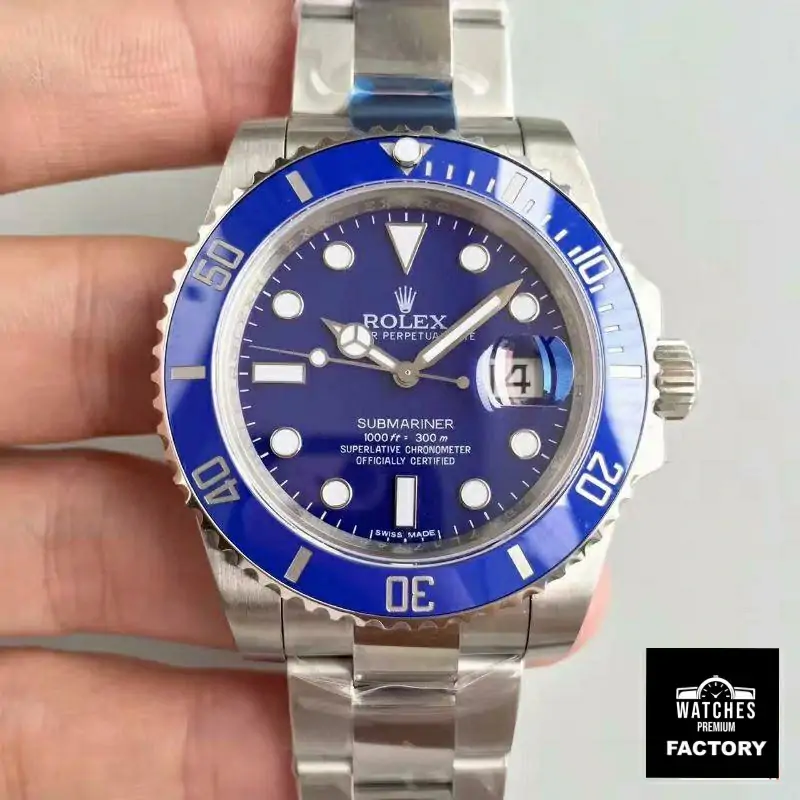 Rolex Submariner Date 116619LB 40MM Noob Factory Blue Dial