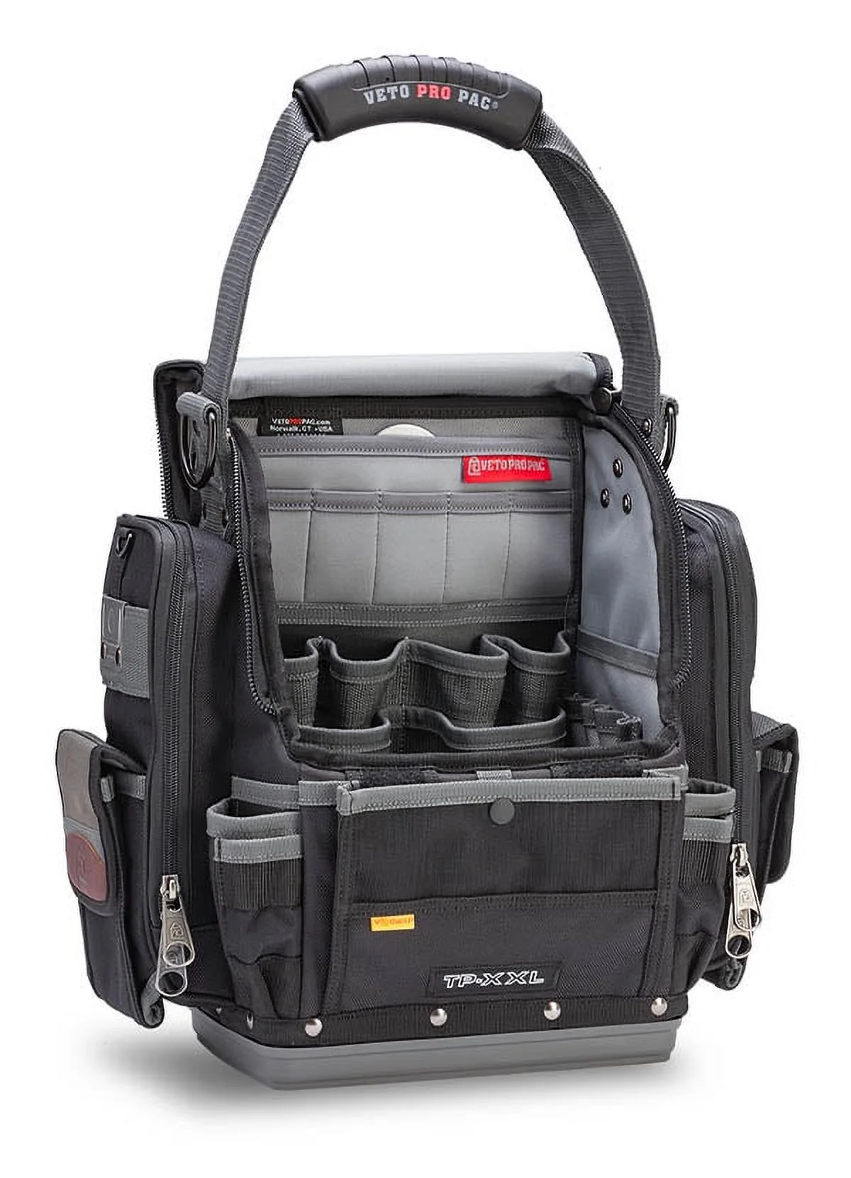 VETO Padded Tool Bags, Polypropylene Plastic Black