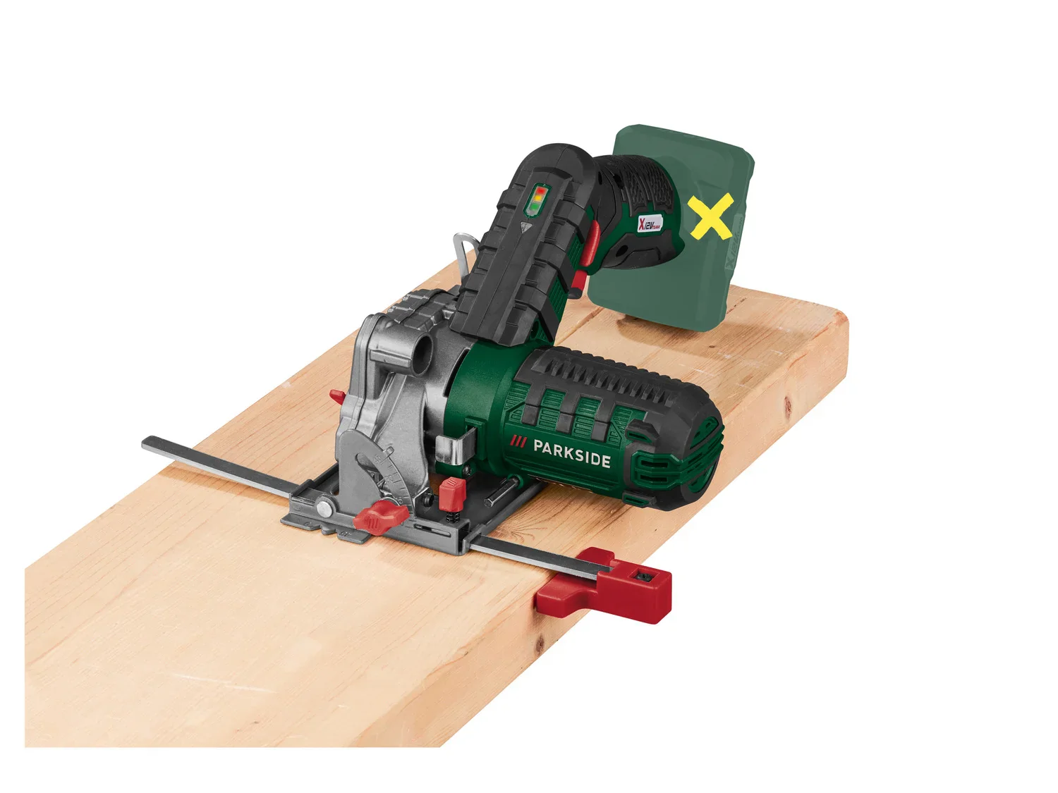 PARKSIDE Scie circulaire sans fil PHKSA 12 B3, 12 V