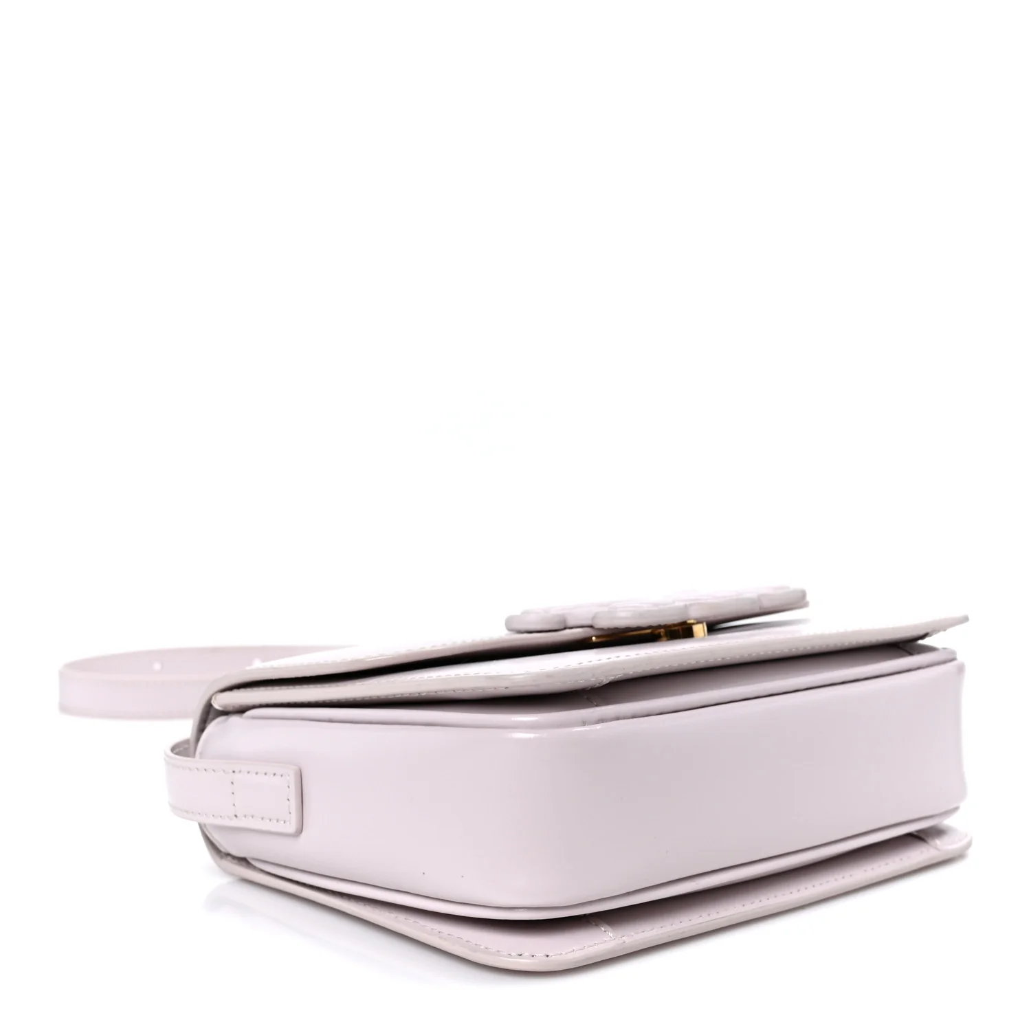 Shiny Calfskin Teen Cuir Triomphe Poudre