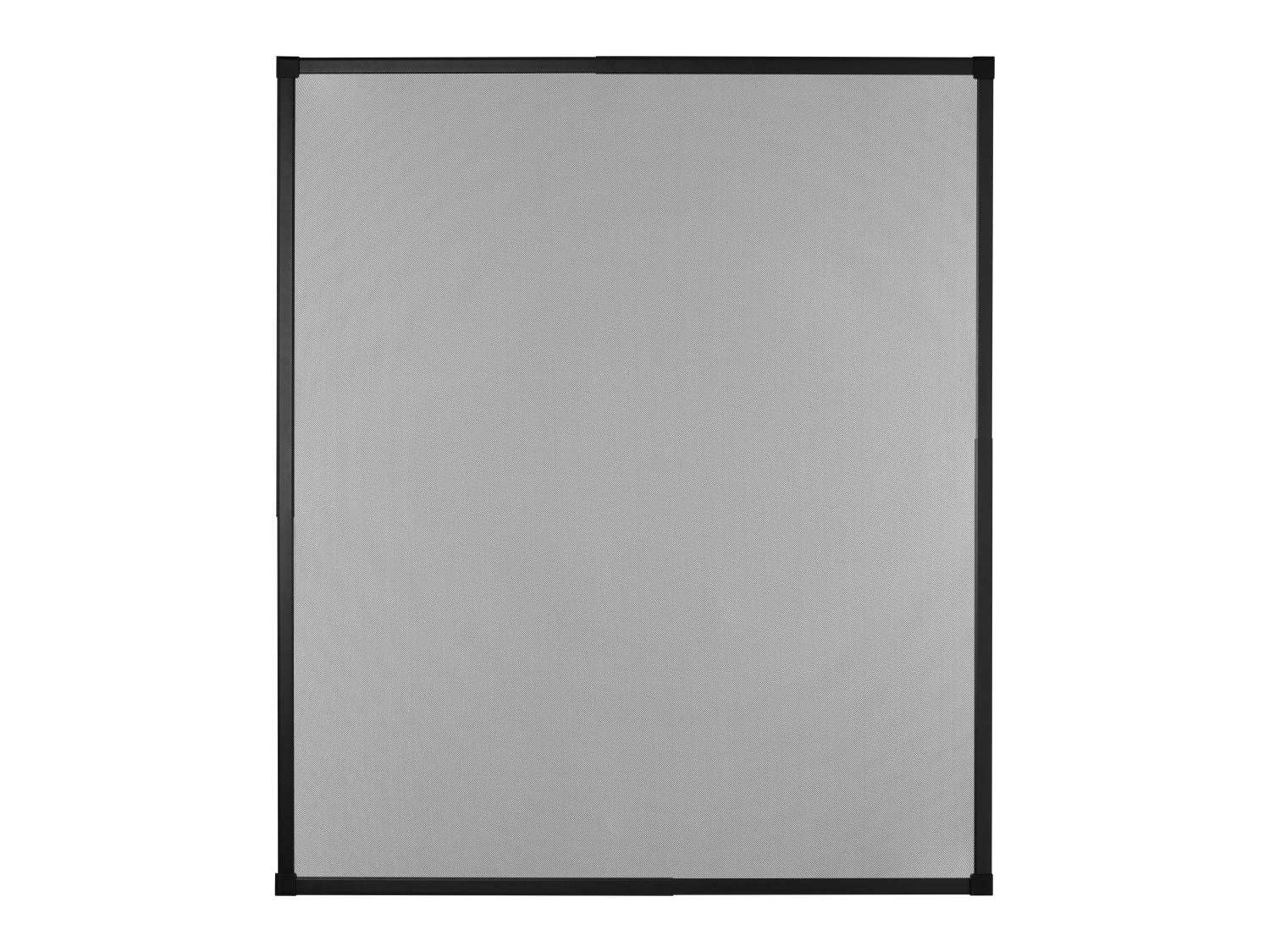 LIVARNO Moustiquaire tlescopique en aluminium, 120 x 140 cm