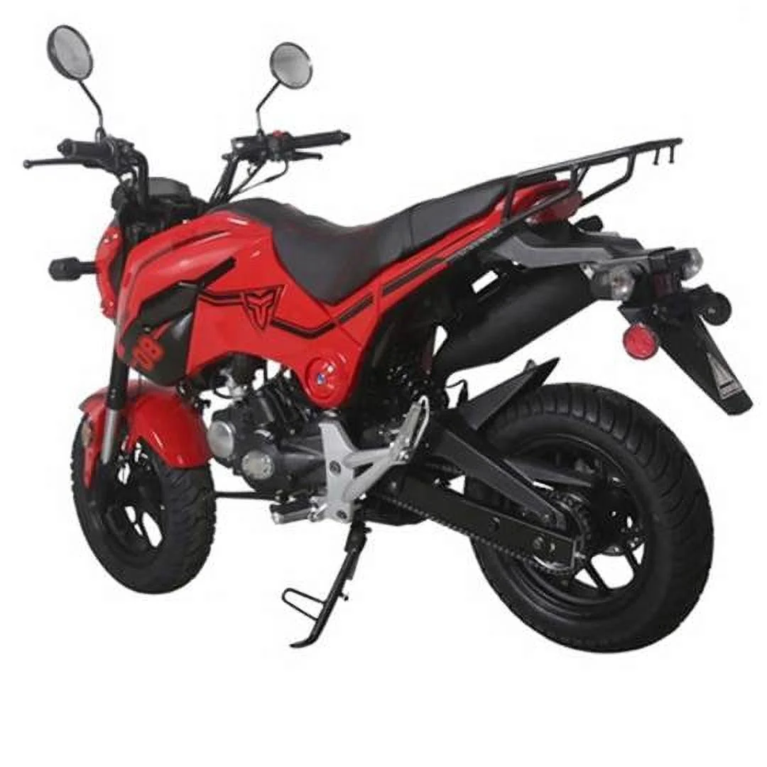 HELLCAT 125cc Motorcycle Gas Pit Bike DirtBike 125 Motorcycle for Adults and youth- White color - Image 4